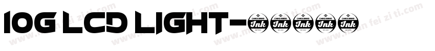 10G LCD Light字体转换